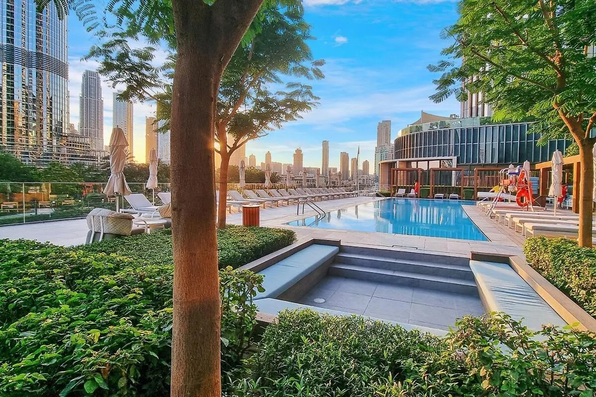 First Class 2Br Chic Downtown Escape Apartment Dubai 0*,